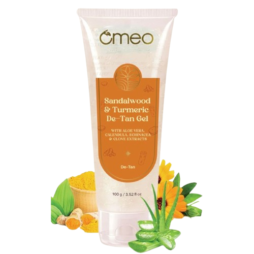 OMEO | Sandalwood & Turmeric De-tan Gel 100g